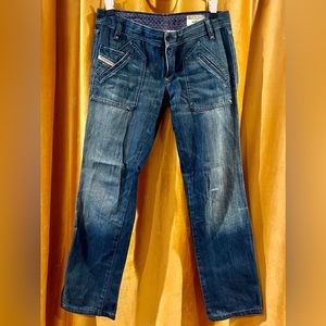 Vintage Diesel Junnie low rise straight leg jeans 30x32